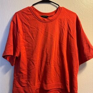 Banana Republic Bold Orange Crew Neck Tee